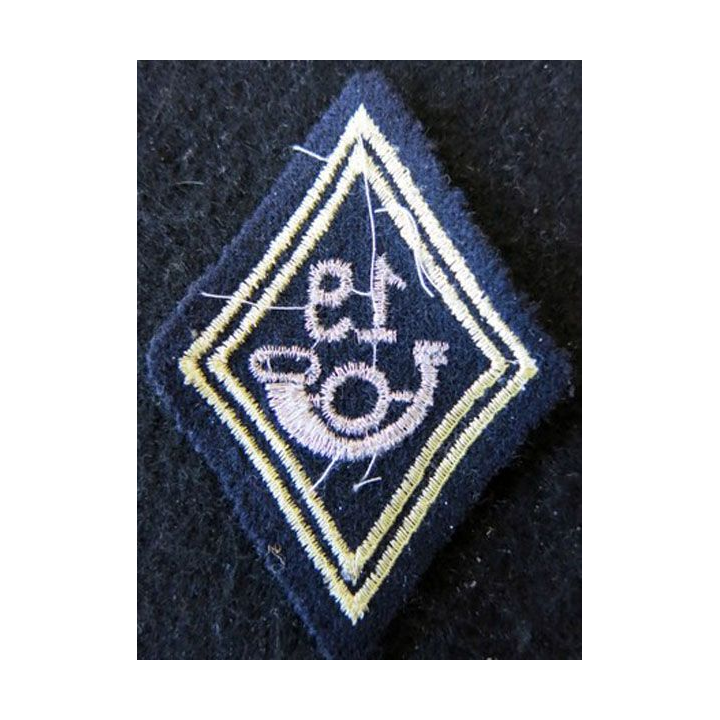 LOSANGE DE BRAS MODÈLE 45 : 19° BCP, 19° GC modèle sous-officiers chasseurs à pied ou mécanisé