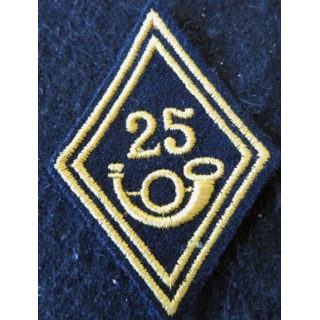 LOSANGE DE BRAS MODÈLE 45 : 25° BCA modèle Troupe fil de laine AFN 1954-1963