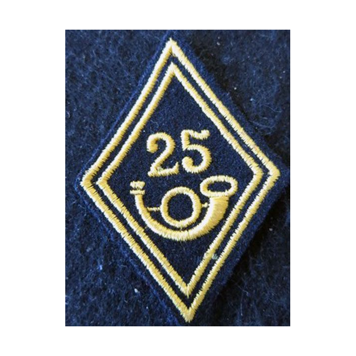 LOSANGE DE BRAS MODÈLE 45 : 25° BCA modèle Troupe fil de laine AFN 1954-1963