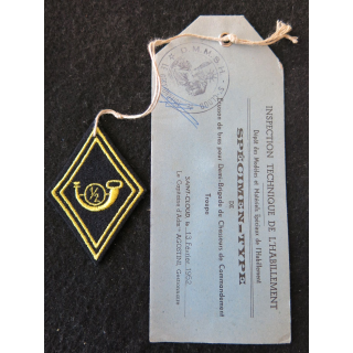 LOSANGE DE BRAS MODÈLE 45 : Demi-brigade de chasseurs de commandement modèle troupe