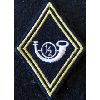 LOSANGE DE BRAS MODÈLE 45 : Demi-brigade de chasseurs de commandement sous-officiers