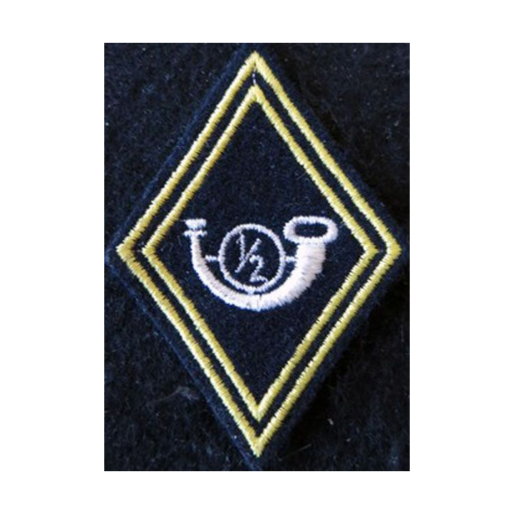 LOSANGE DE BRAS MODÈLE 45 : Demi-brigade de chasseurs de commandement sous-officiers