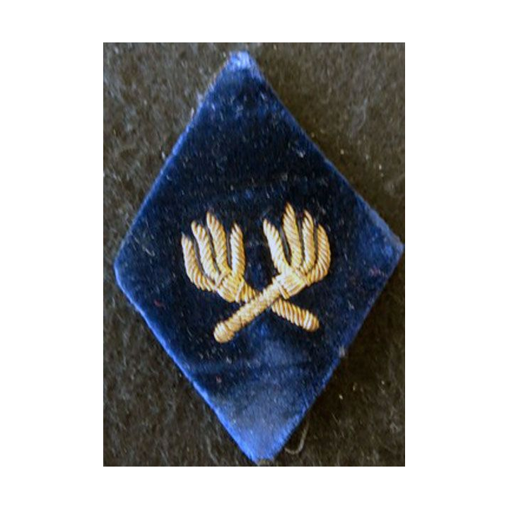 LOSANGE DE BRAS MODÈLE 45 :  officiers d'administration du Service des essences SEA