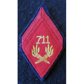 LOSANGE DE BRAS MODÈLE 45 : Soldat de 1° classe de la 711° compagnie mixte des essences SEA