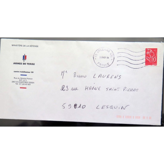 Enveloppe à entête de l'Armée de terre centre mobilisateur 101 Chartres