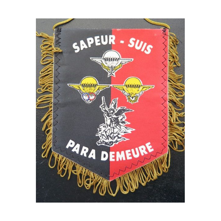 17° RGP : fanion les Caporaux chefs 17° régiment du génie parachutiste