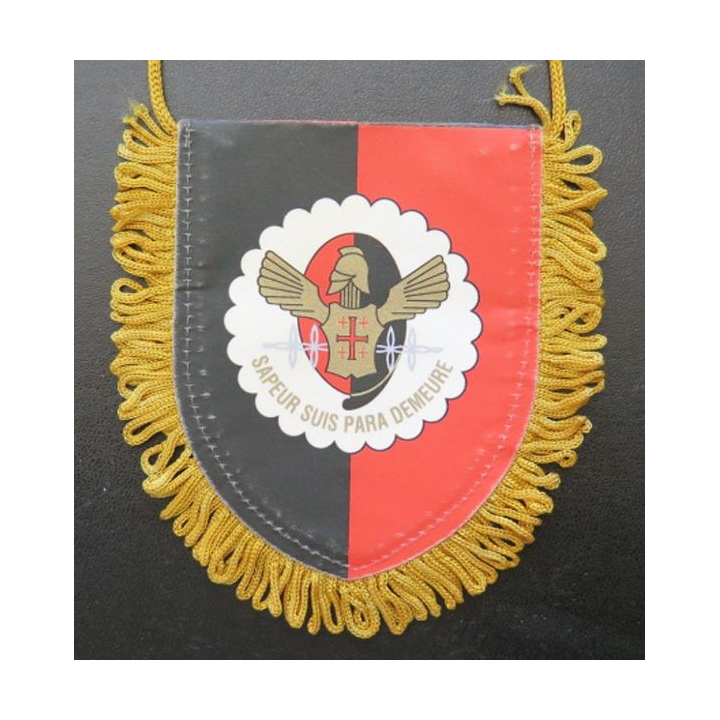 17° RGP : petit fanion 1° compagnie 17° régiment du génie parachutiste