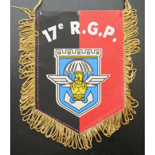 17° RGP : fanion du 17° régiment du génie parachutiste