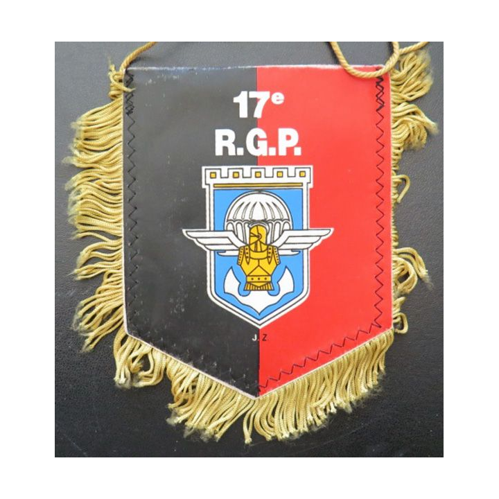 17° RGP : fanion du 17° régiment du génie parachutiste