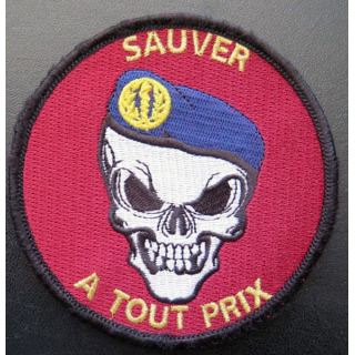 Médecin écusson tissé diamètre 10 cm sur scratch