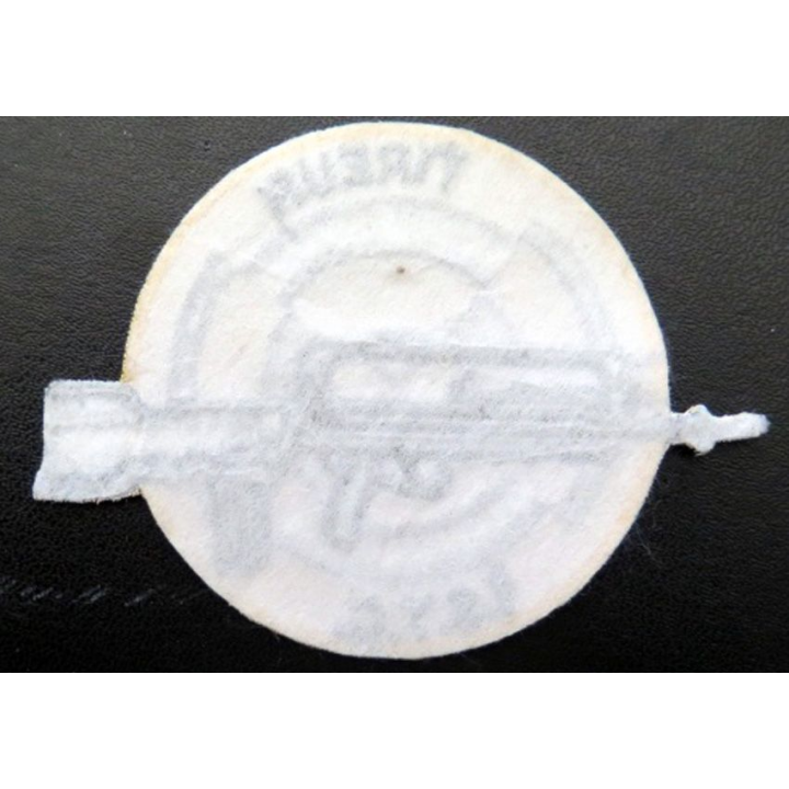 Brevet de tireur ISTC  écusson tissé diamètre 7,3 cm
