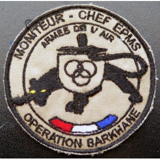 Moniteur chef EPMS Armée de l'air opération Barkhane