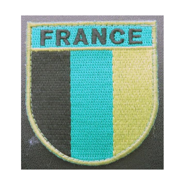 FRANCE : insigne tissu France sous plastique de protection