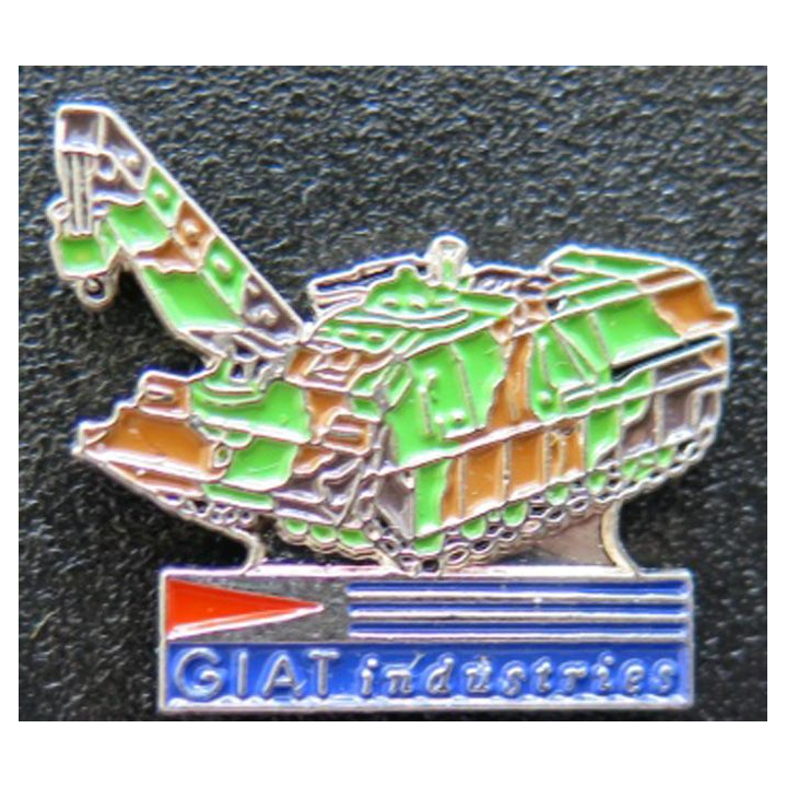 Pin's de GIAT industries char polyvalent du génie