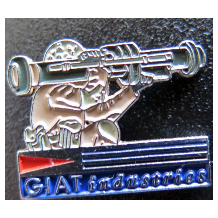 Pin's de GIAT industries missile anti char