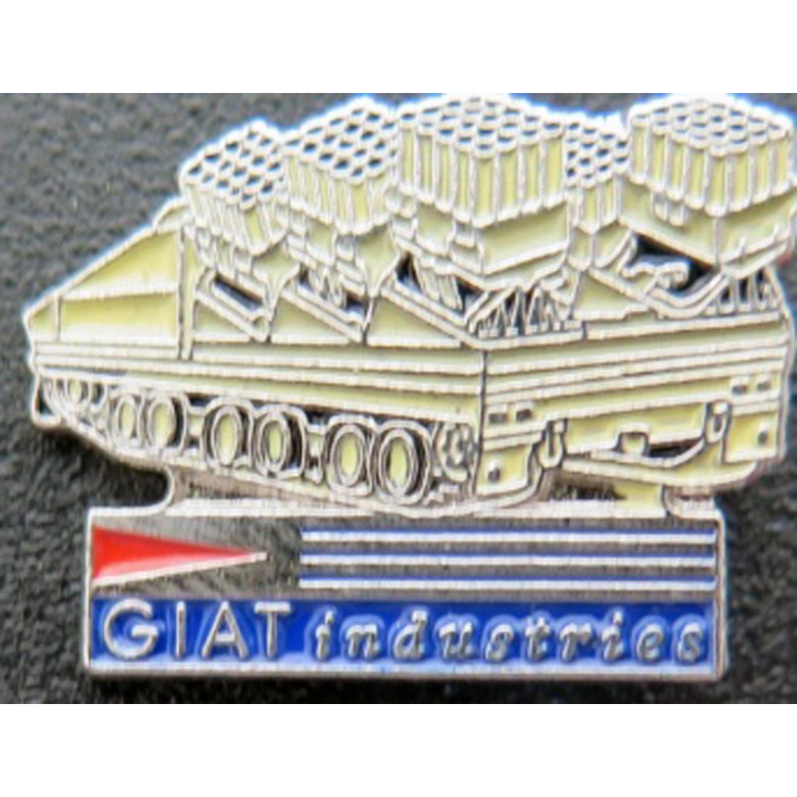 Pin's de GIAT industries Lance roquettes multiples