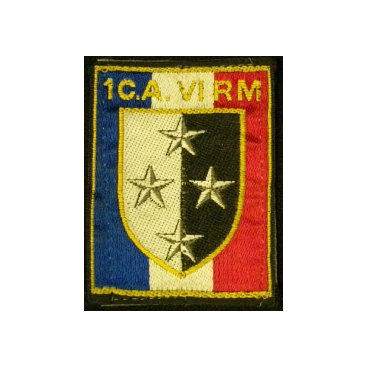 1° CA-VI° RM : 1° CORPS DARMÉE VI° RÉGION MILITAIRE (TISSU)