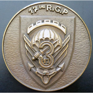 Tape de bouche de la 3° compagnie du 17° RGP de diamètre 15 cm