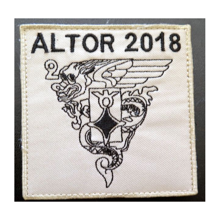 2° REP :  Insigne tissu du 2° Régiment étranger parachutiste ALTOR 2018