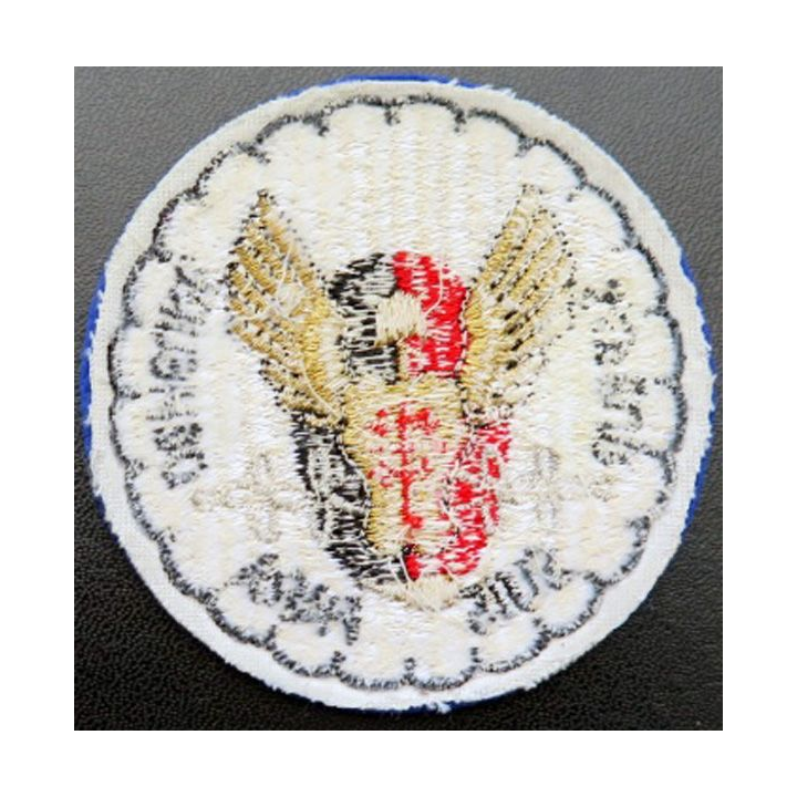 17° RGP : insigne tissu de la 1° compagnie de combat du 17° RGP avec hongroise