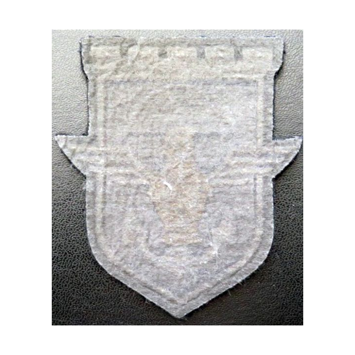 17° RGP : insigne tissu du 17° RGP hauteur hauteur 9 cm