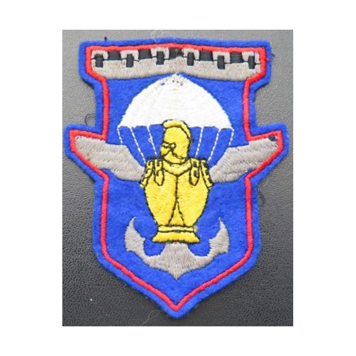 17° RGP : insigne tissu du 17° RGP hauteur hauteur 9,5 cm