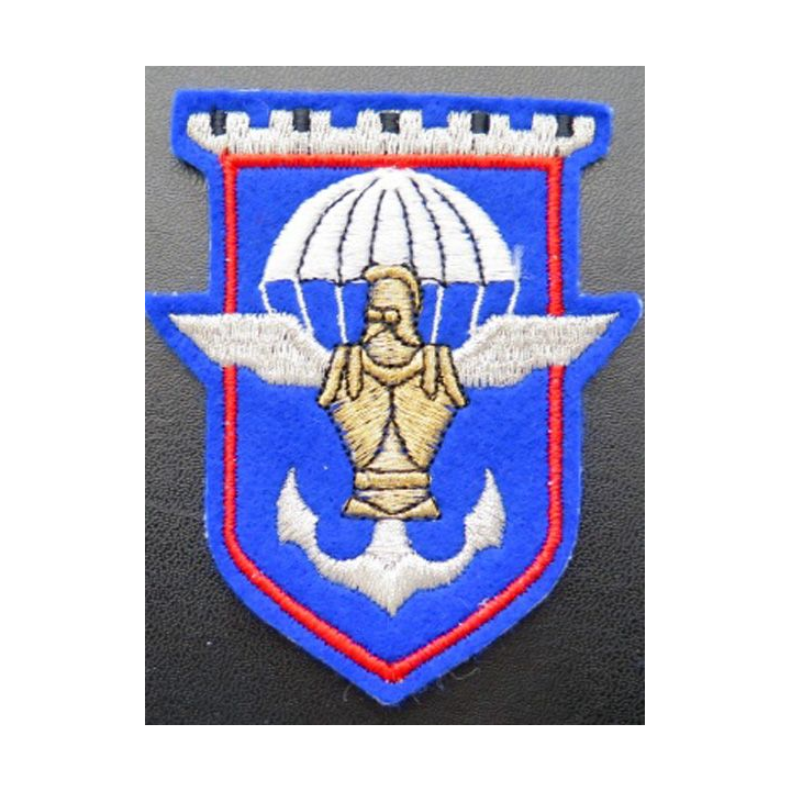 17° RGP : insigne tissu du 17° RGP hauteur hauteur 9,5 cm