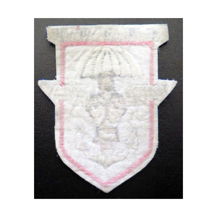 17° RGP : insigne tissu du 17° RGP hauteur hauteur 9,5 cm