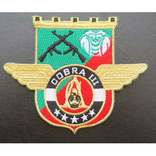 insigne tissé Unité COBRA III du 17° RGP Barkhane Niger Tchad 2015