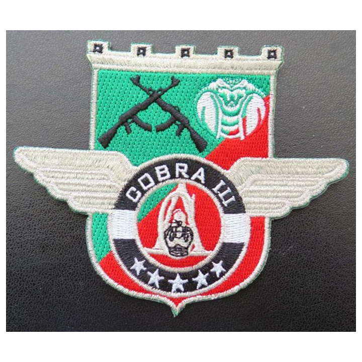 insigne tissé Unité COBRA III du 17° RGP Barkhane Niger Tchad 2015