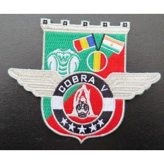 insigne tissé Unité COBRA V du 17° RGP Barkhane Niger Tchad 2015