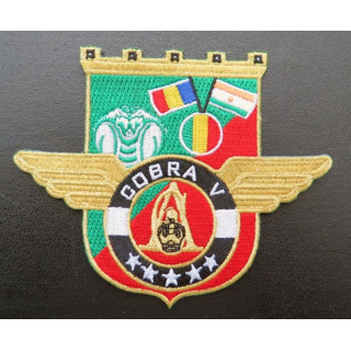 insigne tissé Unité COBRA V du 17° RGP Barkhane Niger Tchad 2015