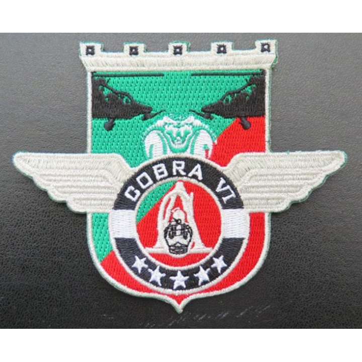 insigne tissé Unité COBRA VI du 17° RGP Barkhane Tchad 2015 - 2016