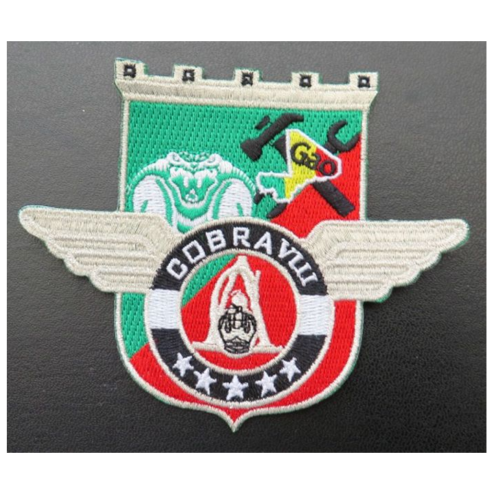 insigne tissé Unité COBRA VIII du 17° RGP Barkhane Mali 2016 argenté