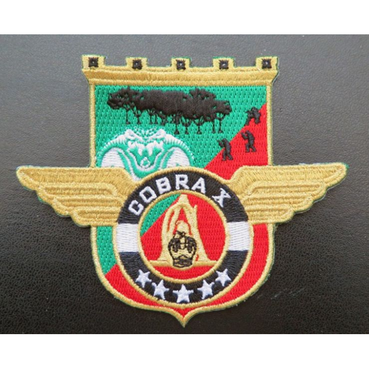 insigne tissé Unité COBRA X du 17° RGP Barkhane Niger Tchad Mali 2017