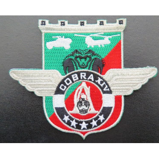 insigne tissé Unité COBRA XIV du 17° RGP Barkhane Mali 2018 argenté