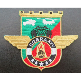 insigne tissé Unité COBRA XIV du 17° RGP Barkhane Mali 2018 doré