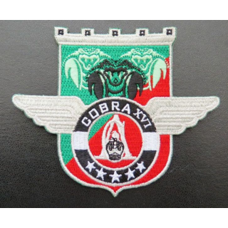 insigne tissé Unité COBRA XVI du 17° RGP Barkhane Mali 2019 argenté