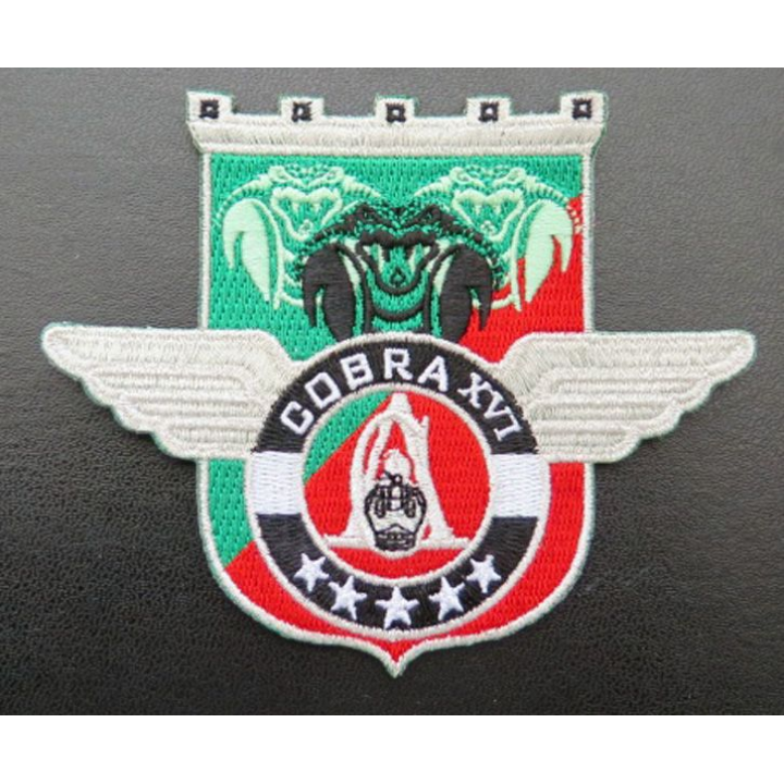 insigne tissé Unité COBRA XVI du 17° RGP Barkhane Mali 2019 argenté