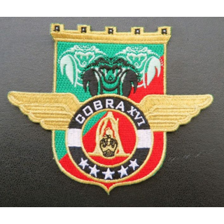 insigne tissé Unité COBRA XVI du 17° RGP Barkhane Mali 2019 doré