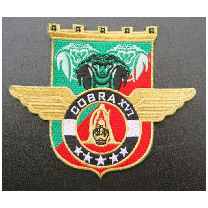 insigne tissé Unité COBRA XVI du 17° RGP Barkhane Mali 2019 doré