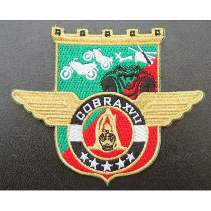 insigne tissé Unité COBRA XVII du 17° RGP Barkhane Mali 2019 doré