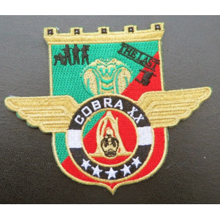  insigne tissé Unité COBRA XX du 17° RGP Barkhane Mali 2020 doré