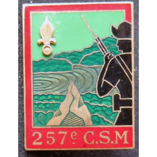 257° CSM compagnie de supplétifs  militaires du 2° REI Drago Paris R75
