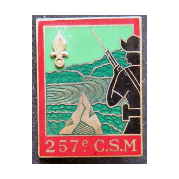257° CSM compagnie de supplétifs  militaires du 2° REI Drago Paris R75