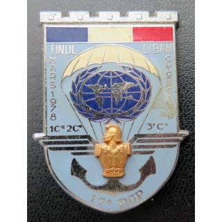 17° RGP :1°, 2° & 3° cie FINUL 78 / 79 Delsart N°301