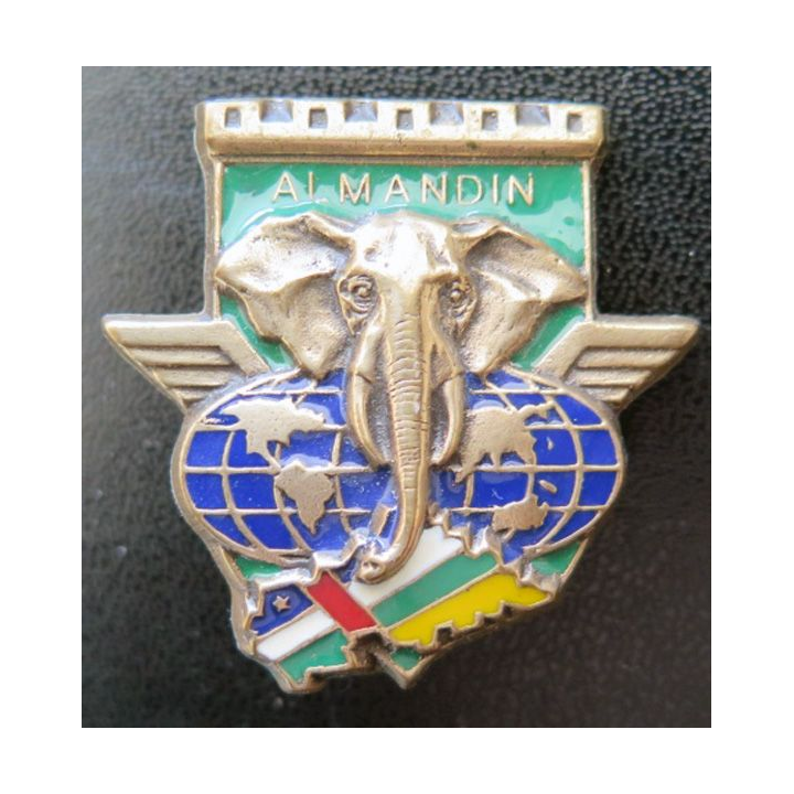 Compagnie d'appui CA du 17° RGP République Centrafricaine RCA Almandin