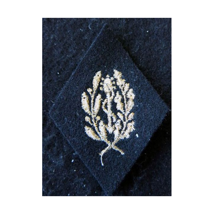 LOSANGE DE BRAS MODÈLE 45 :  auxiliaire sanitaire sous officier troupe de marine du Service de santé