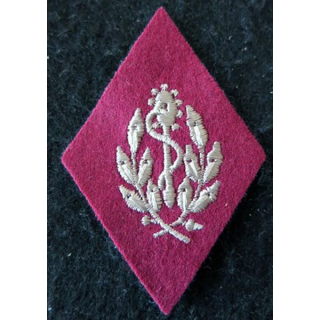 LOSANGE DE BRAS MODÈLE 45 :  auxiliaire sanitaire modèle  troupe du Service de santé des armées