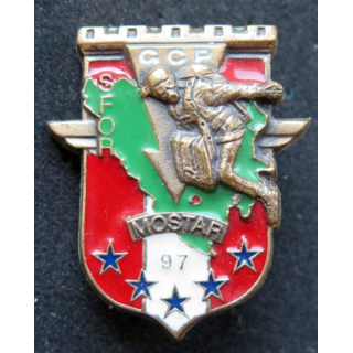17° RGP GCP Groupe commando parachutiste Mostar 1997  SFOR